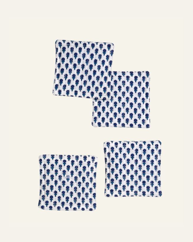 4tk klaasialus sinine - 10x10 cm sinine - 1