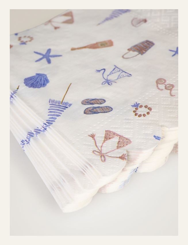 Pabersalvrätikud mitmevärviline/sinine - 2