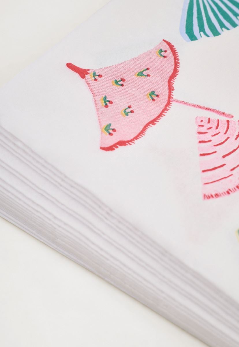 Pabersalvrätikud mitmevärviline - 2