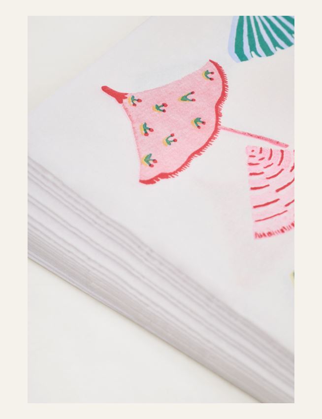 Pabersalvrätikud mitmevärviline - 2