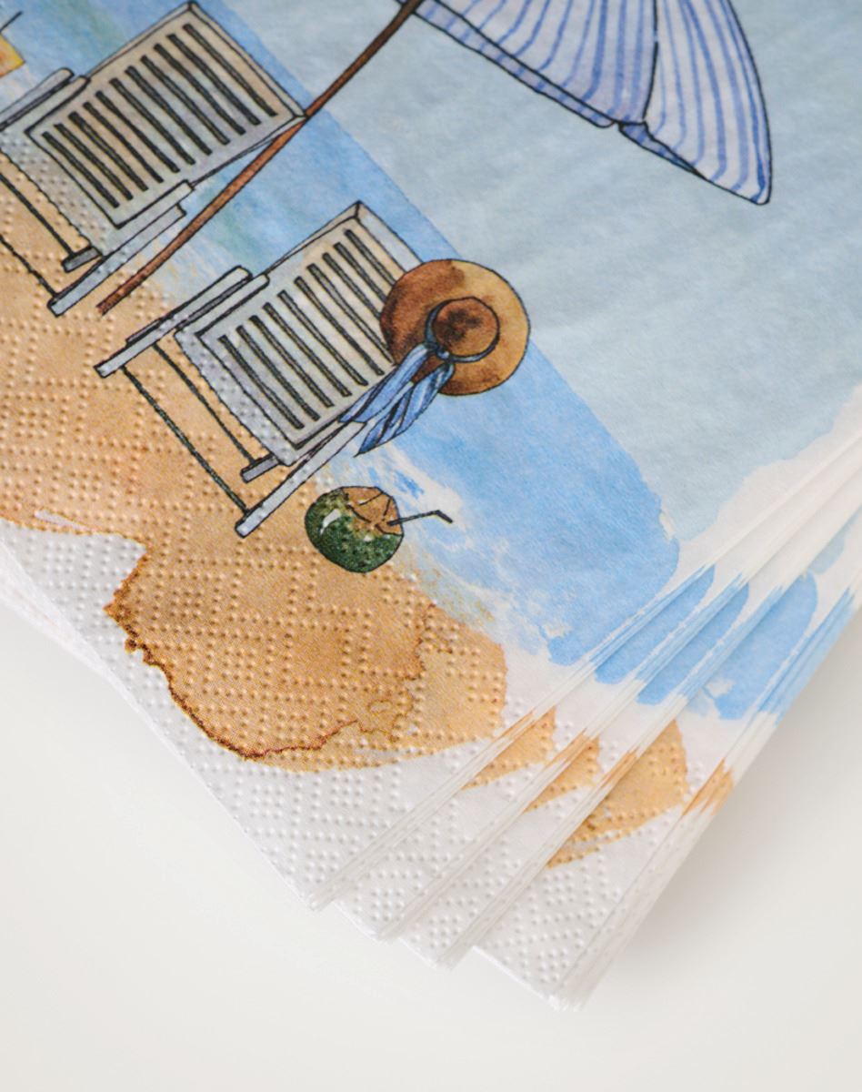 Pabersalvrätikud mitmevärviline - 2