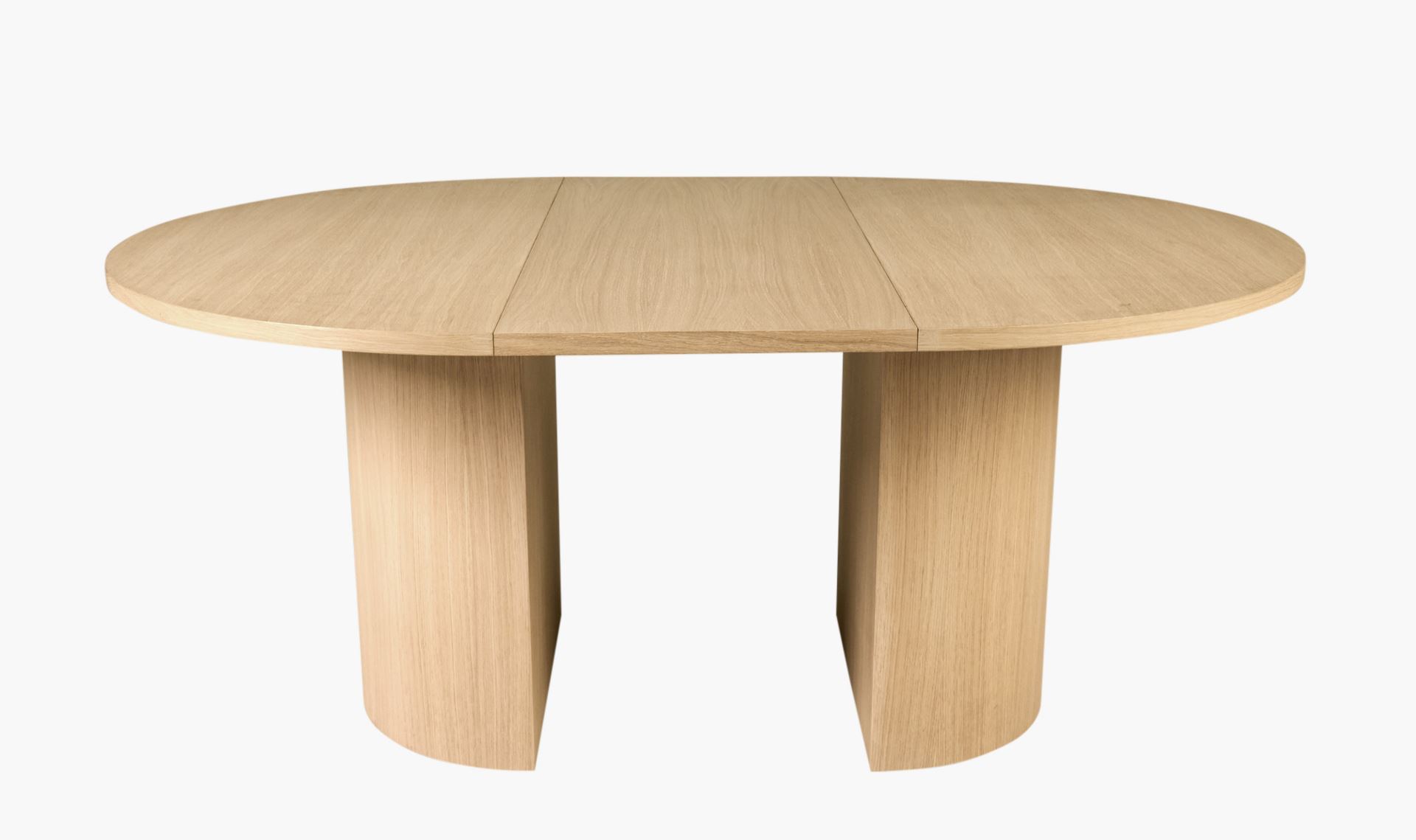 Söögilaud naturaalne toon - ø 127 cm naturaalne toon - 1