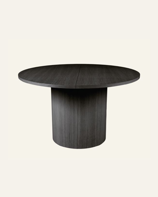 Söögilaud must - ø127 cm must - 1