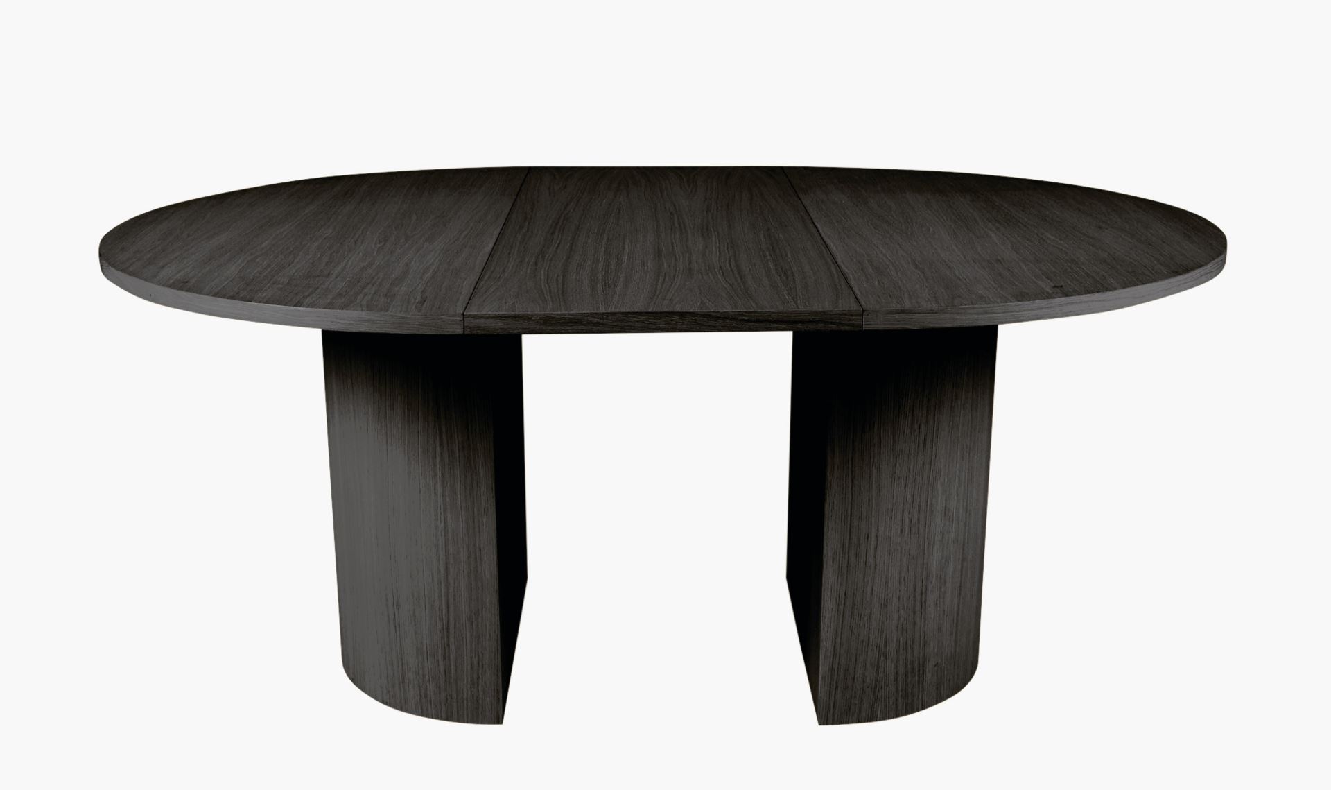 Söögilaud must - ø 127 cm must - 1