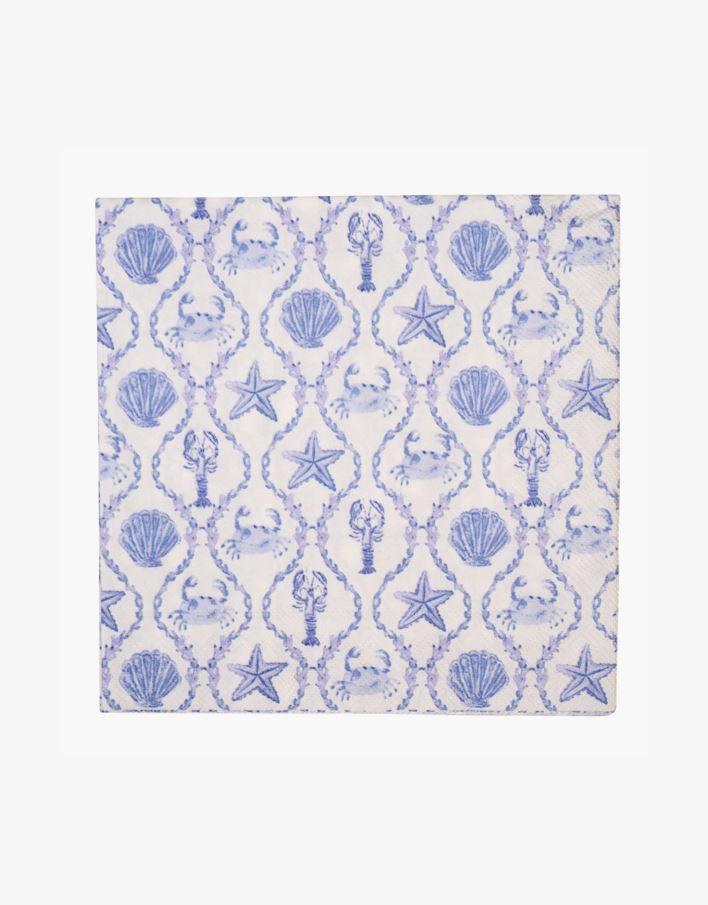 Õhtusöögi salvrätikud sinine - 40x40 cm sinine - 1