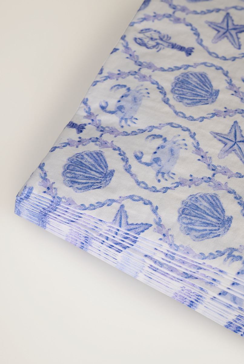 Õhtusöögi salvrätikud sinine - 2