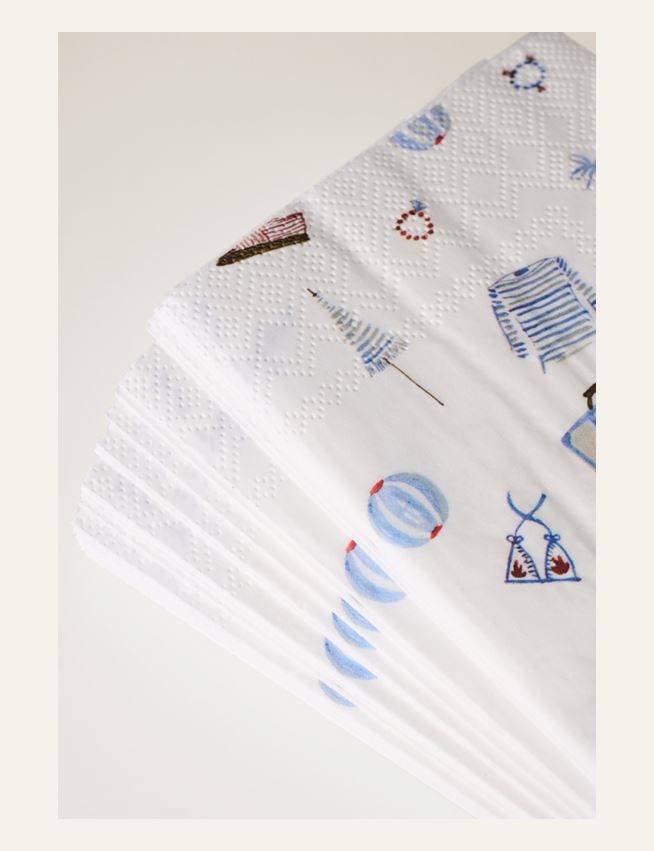 Pabersalvrätik mitmevärviline/sinine - 3