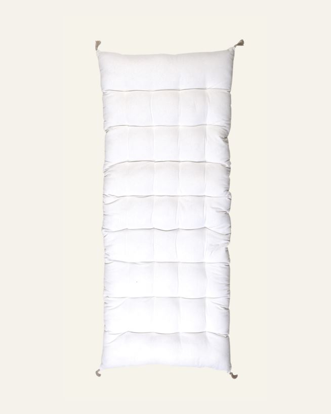 Toolipadi loodusvalge - 60x140x7 cm loodusvalge - 1