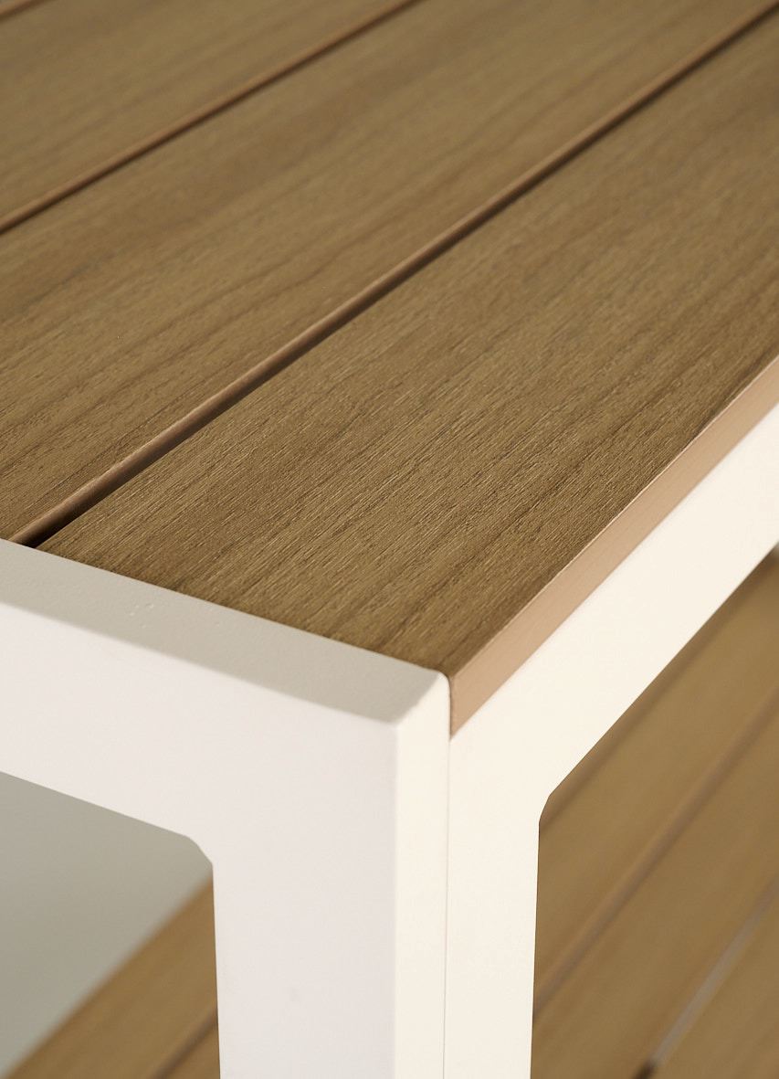 Ratastega riiul loodusvalge - 4