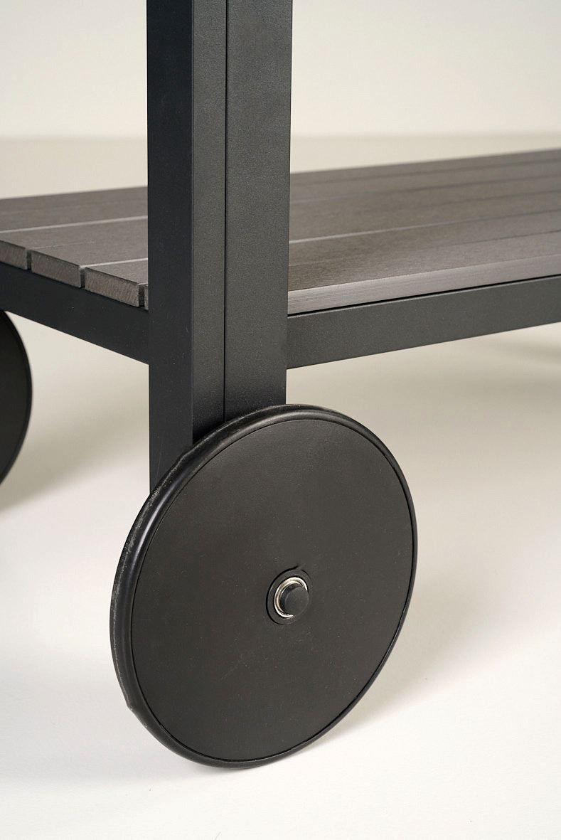 Ratastega riiul must - 2