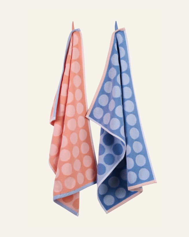 Köögikäterätid 2 pcs sinine - 45x70 cm sinine - 1