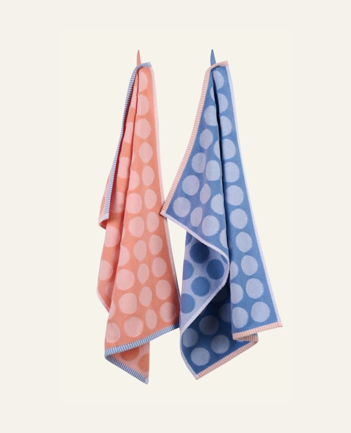 Köögikäterätid 2 pcs sinine - 45x70 cm sinine - 1