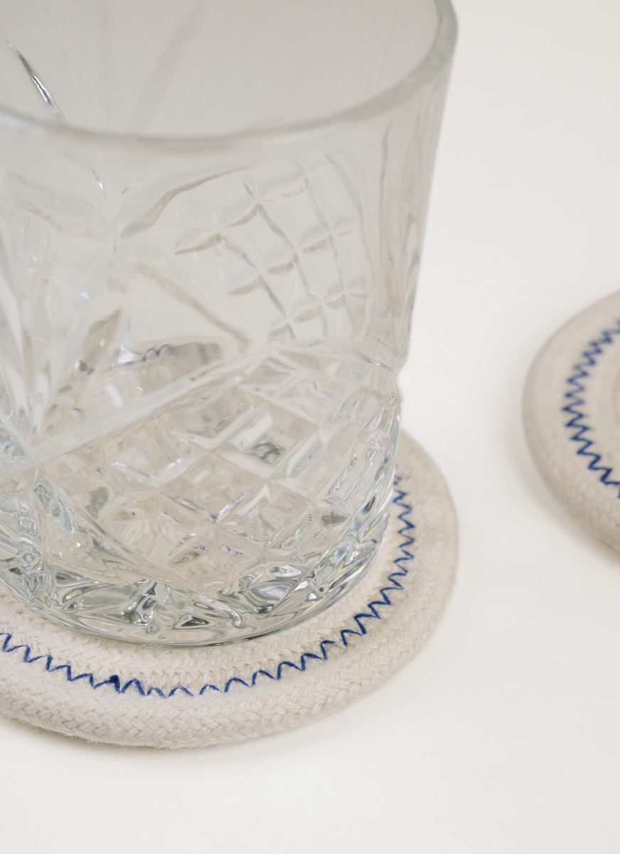 2tk klaasialus loodusvalge - 2