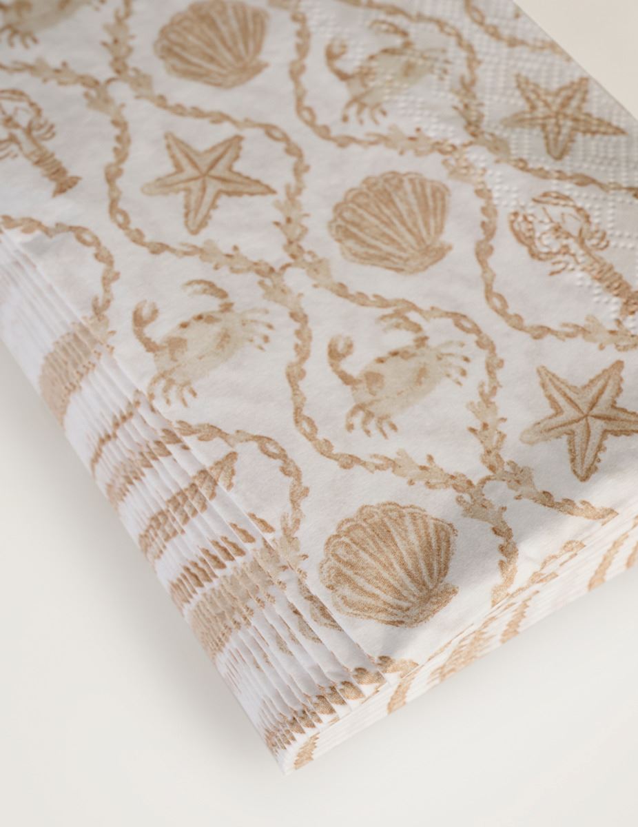 Pabersalvrätik beež - 2