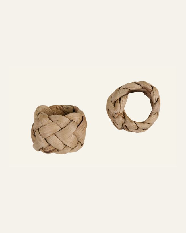 2 tk salvrõngas naturaalne toon - ø5cm h3cm naturaalne toon - 1