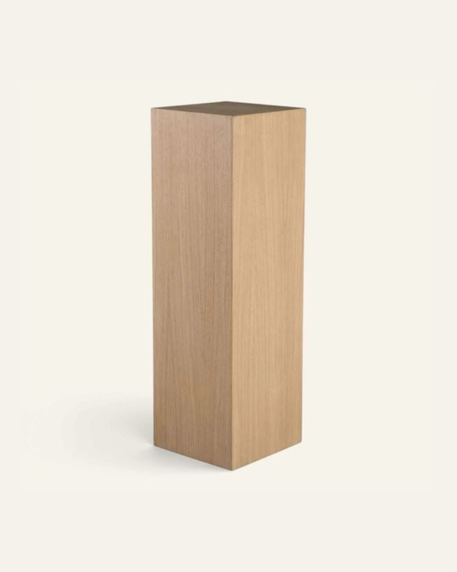 Postament naturaalne toon - 25x25x80 cm naturaalne toon - 1