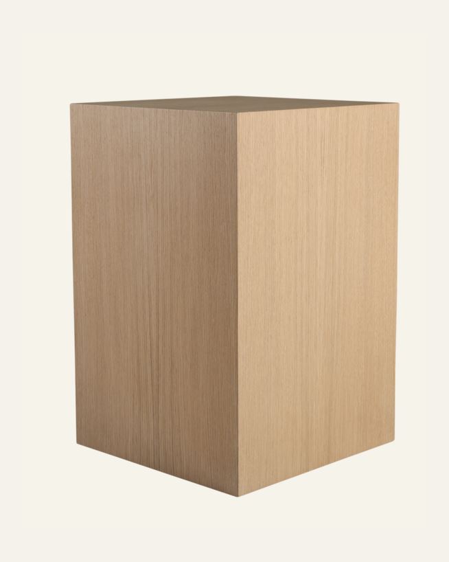 Abilaud naturaalne toon - 35x35x52 cm naturaalne toon - 1