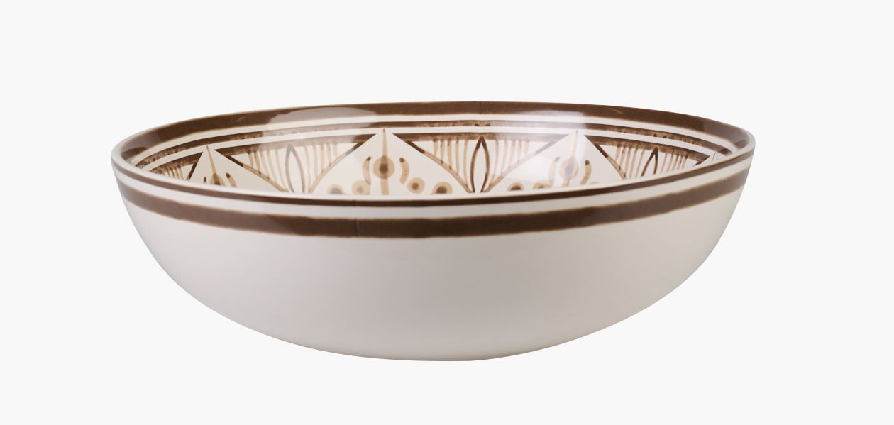 Suur kauss pruun - ø34 cm pruun - 1