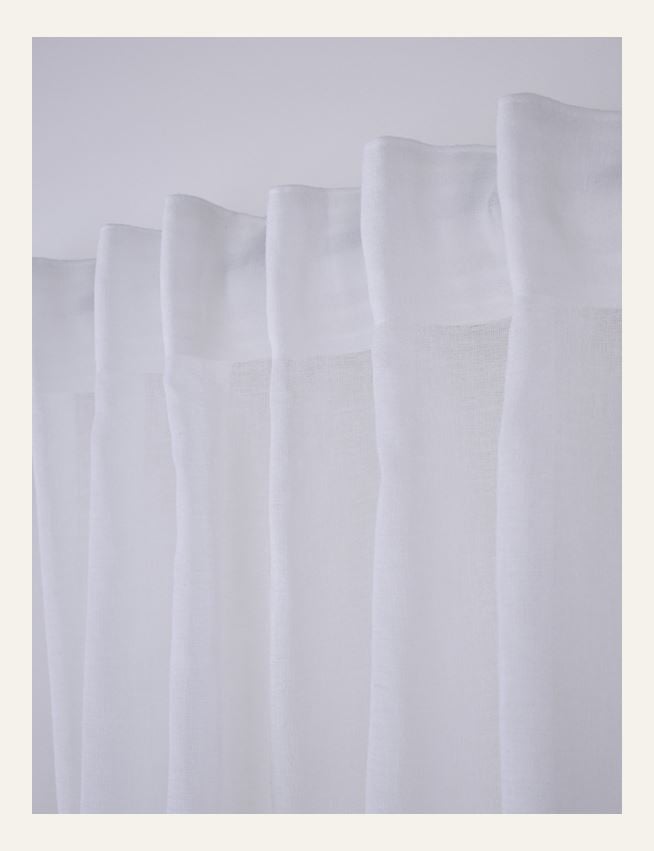 Eriti lai kardin loodusvalge - 4