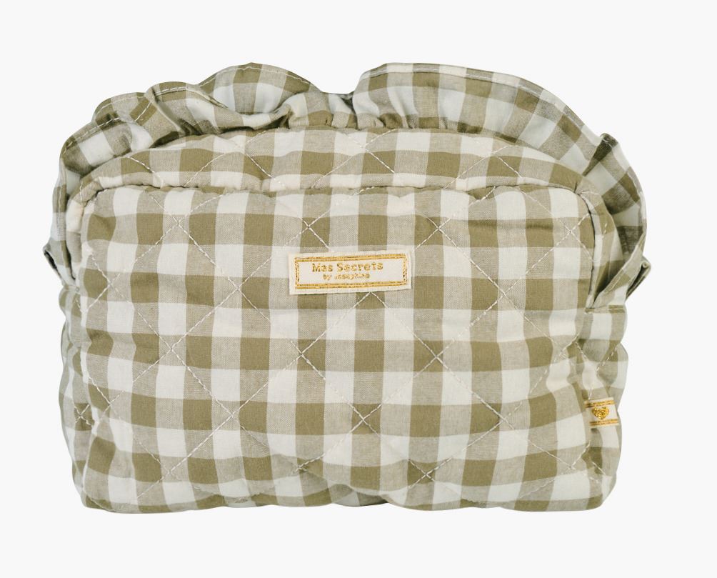 Kosmeetikakott oliiviroheline - 14x20 cm oliiviroheline - 1