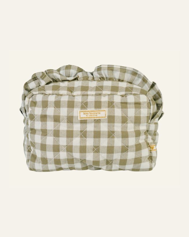 Kosmeetikakott oliiviroheline - 14x20 cm oliiviroheline - 1