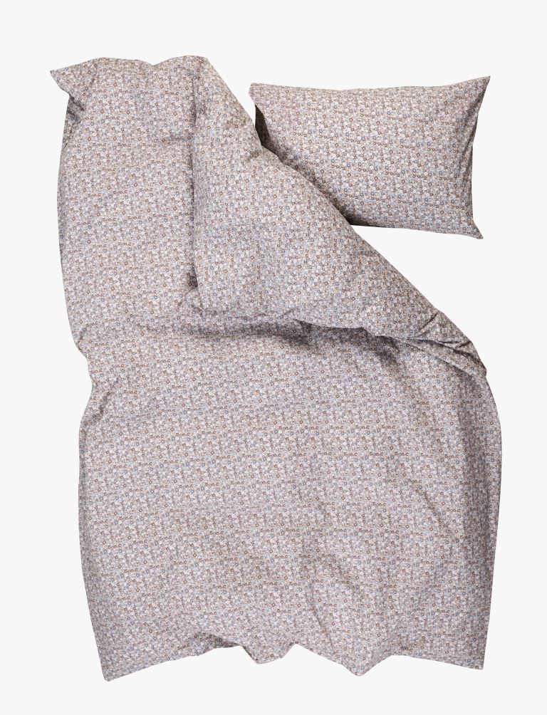 Voodipesukomplekt puuvillane mitmevärviline/sinine - 5