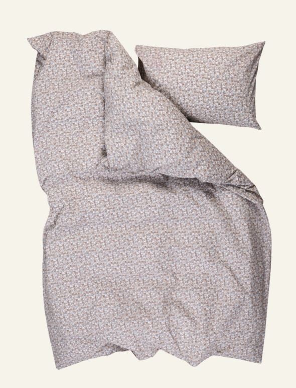 Voodipesukomplekt puuvillane mitmevärviline/sinine - 5