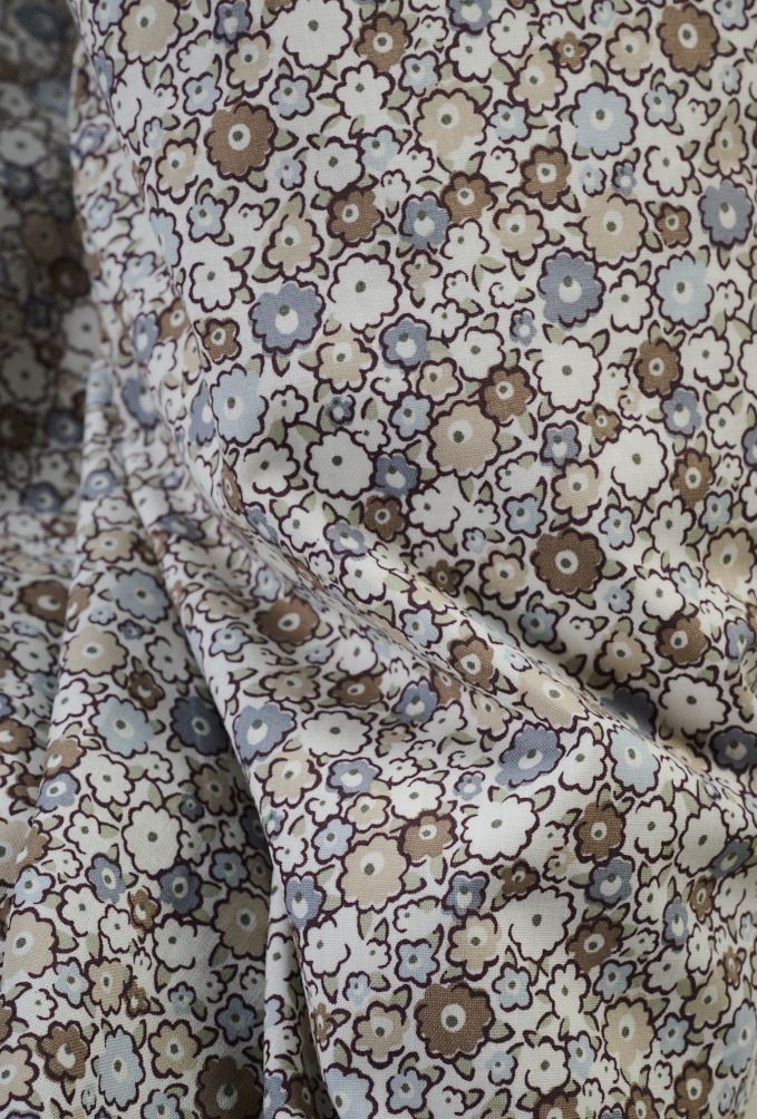 Voodipesukomplekt puuvillane mitmevärviline/sinine - 4