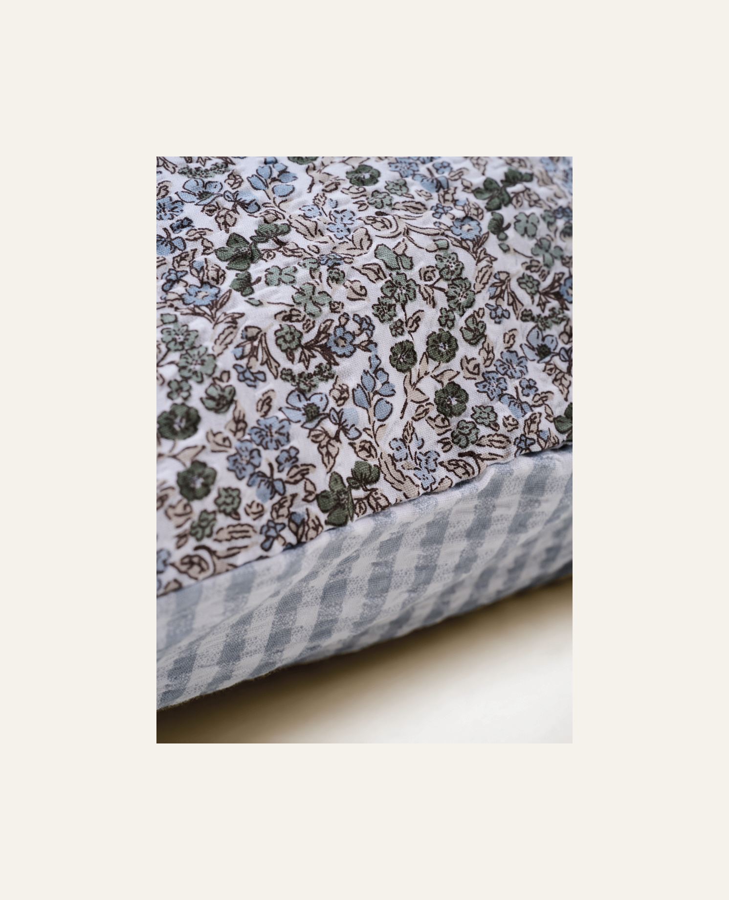 Padjapüür krepp-puuvill mitmevärviline/sinine - 2