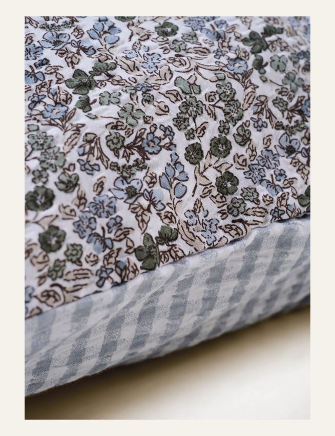 Padjapüür krepp-puuvill mitmevärviline/sinine - 2