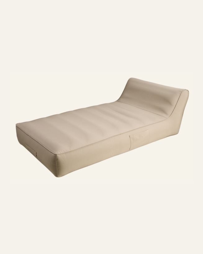 Lounge tool beež - 82x160x50 cm beež - 1