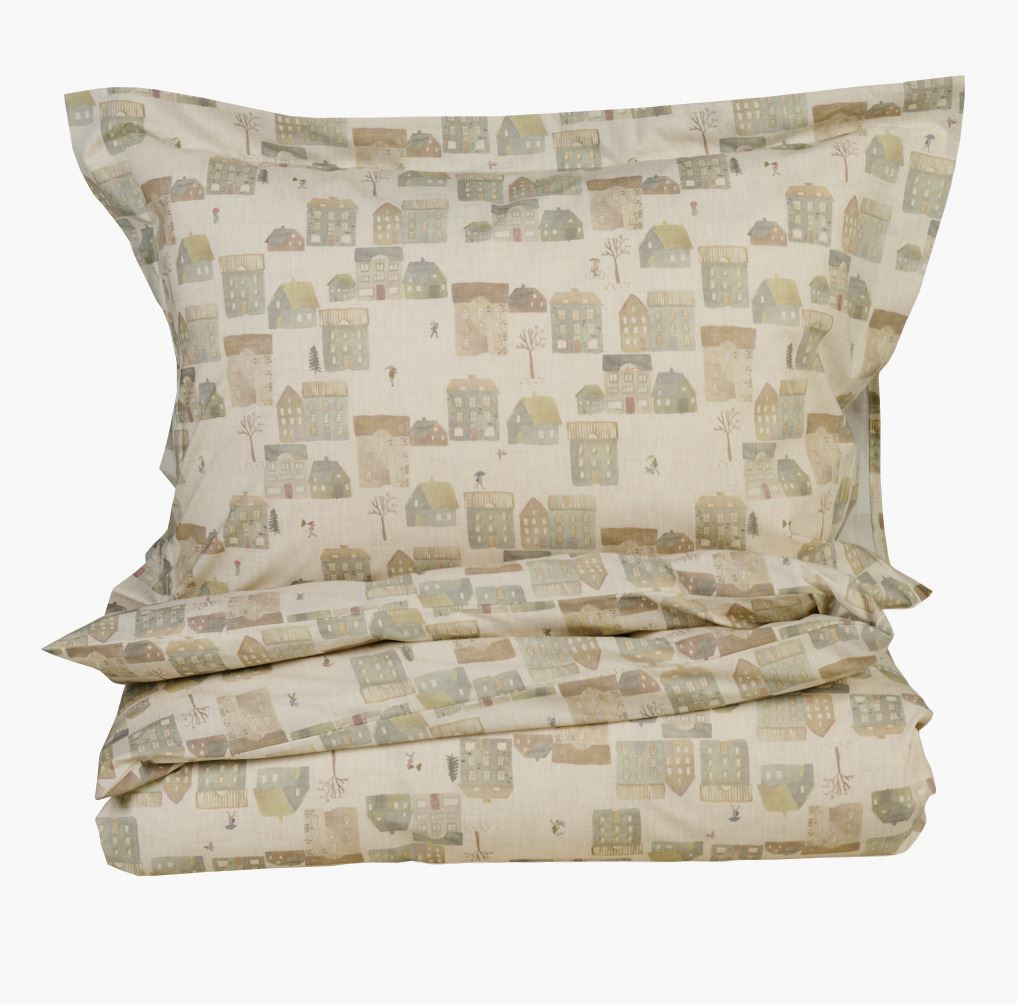 Voodipesukomplekt perkalpuuvillast mitmevärviline - 150x210 cm mitmevärviline - 1