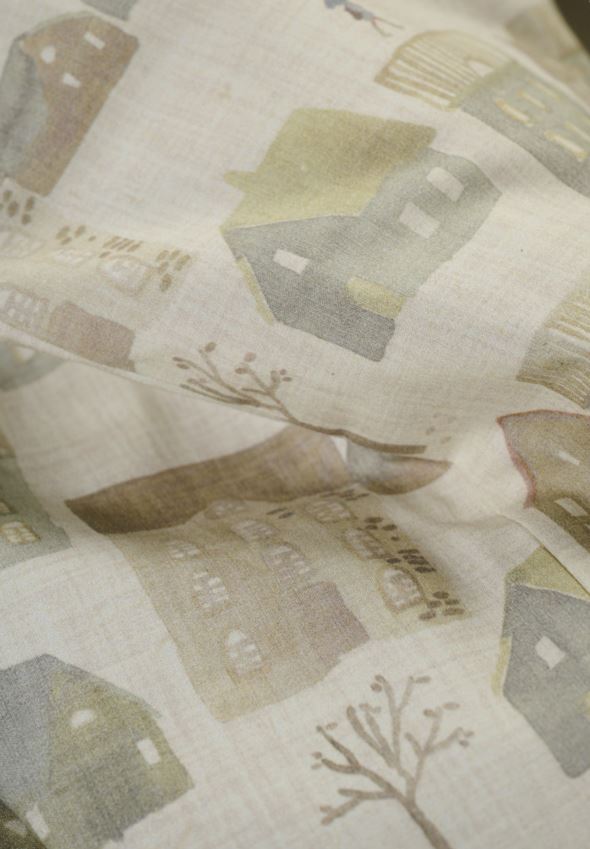 Voodipesukomplekt perkalpuuvillast mitmevärviline - 4