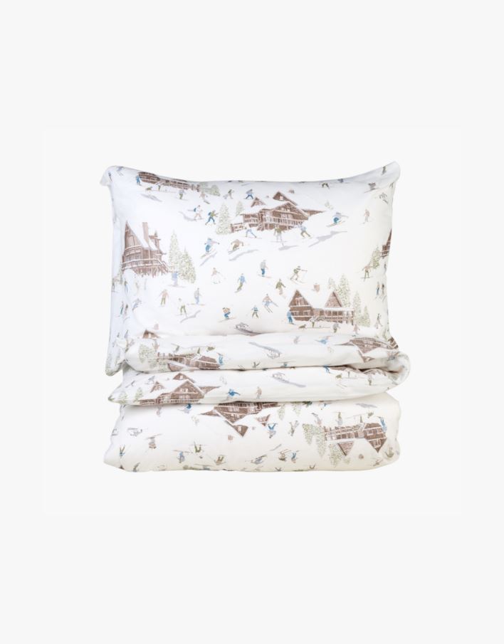 Flanell voodipesukomplekt mitmevärviline - 150x210 cm mitmevärviline - 1