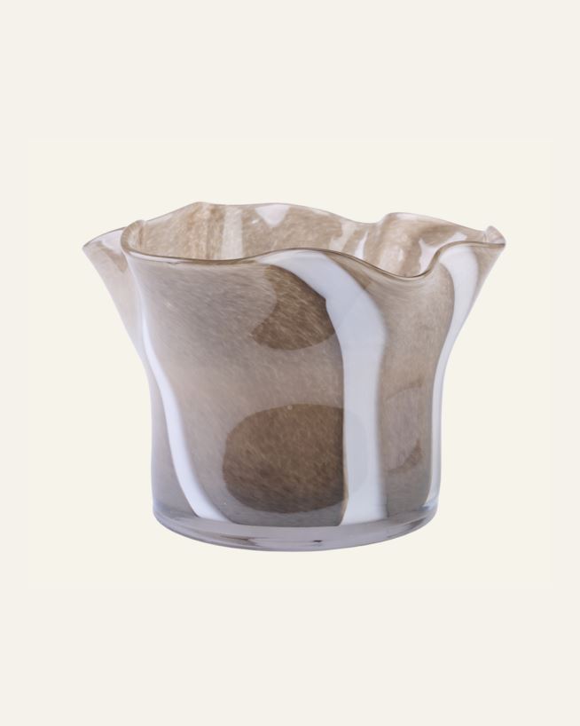 Vaas mitmevärviline/pruun - 23x23x16 cm mitmevärviline/pruun - 1