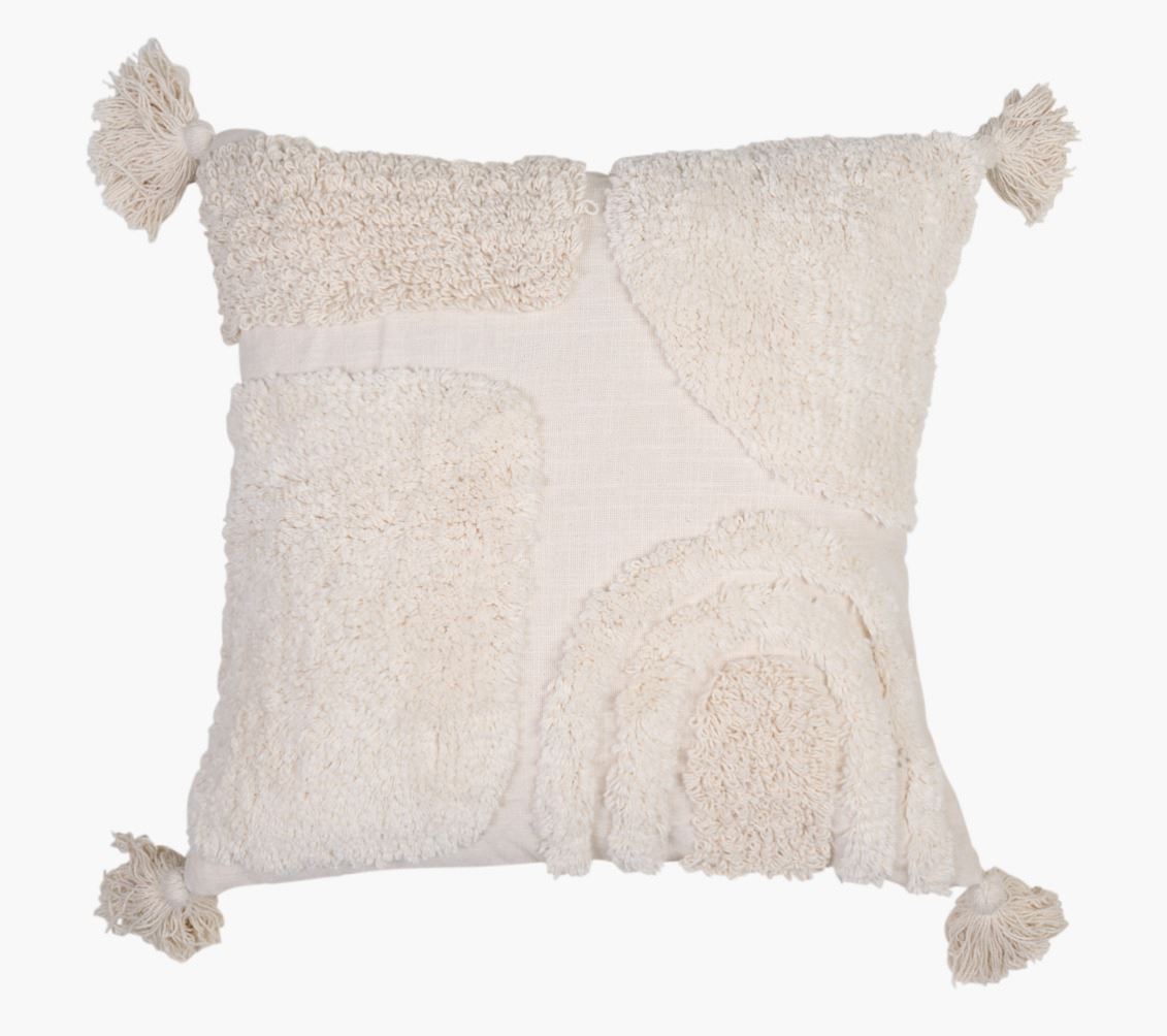 Dekoratiivpadja kate loodusvalge - 45x45 cm loodusvalge - 1