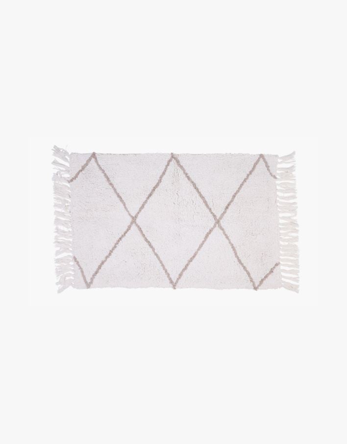 Vannitoamatt mitmevärviline/beez - 60x130 cm mitmevärviline/beez - 1