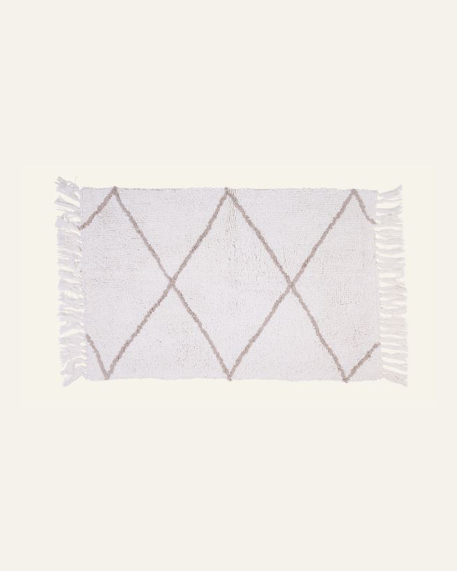 Vannitoamatt mitmevärviline/beez - 60x130 cm mitmevärviline/beez - 1