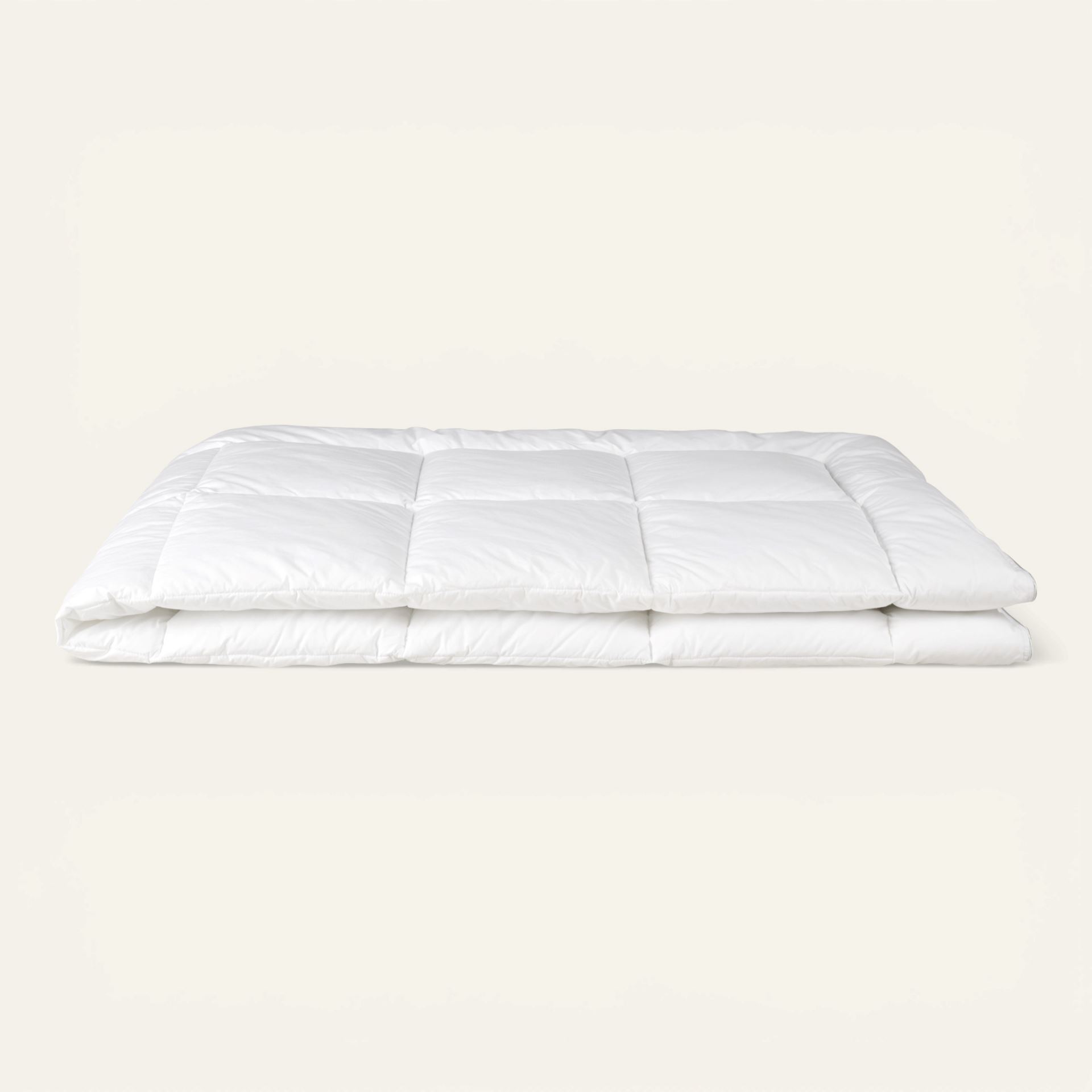 Soe fiiberkiust tekk valge - 150x210 cm valge - 1