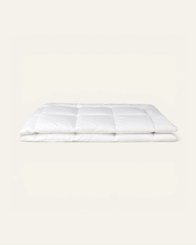 Soe fiiberkiust tekk valge - 150x210 cm valge - 1