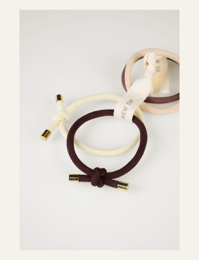 4 pcs schrunchie mitmevärviline/beez - 2