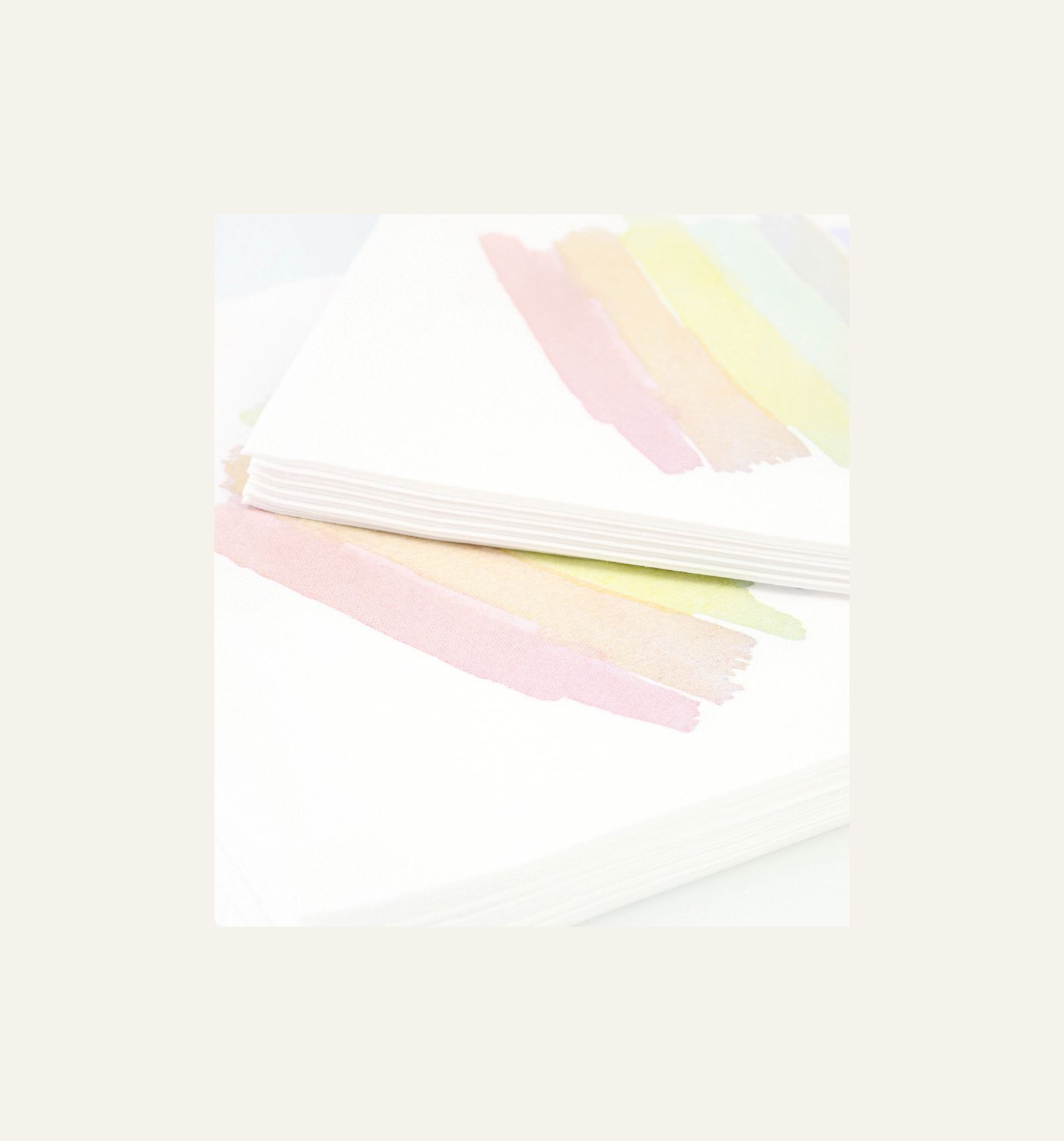 Pabersalvrätikud mitmevärviline - 2