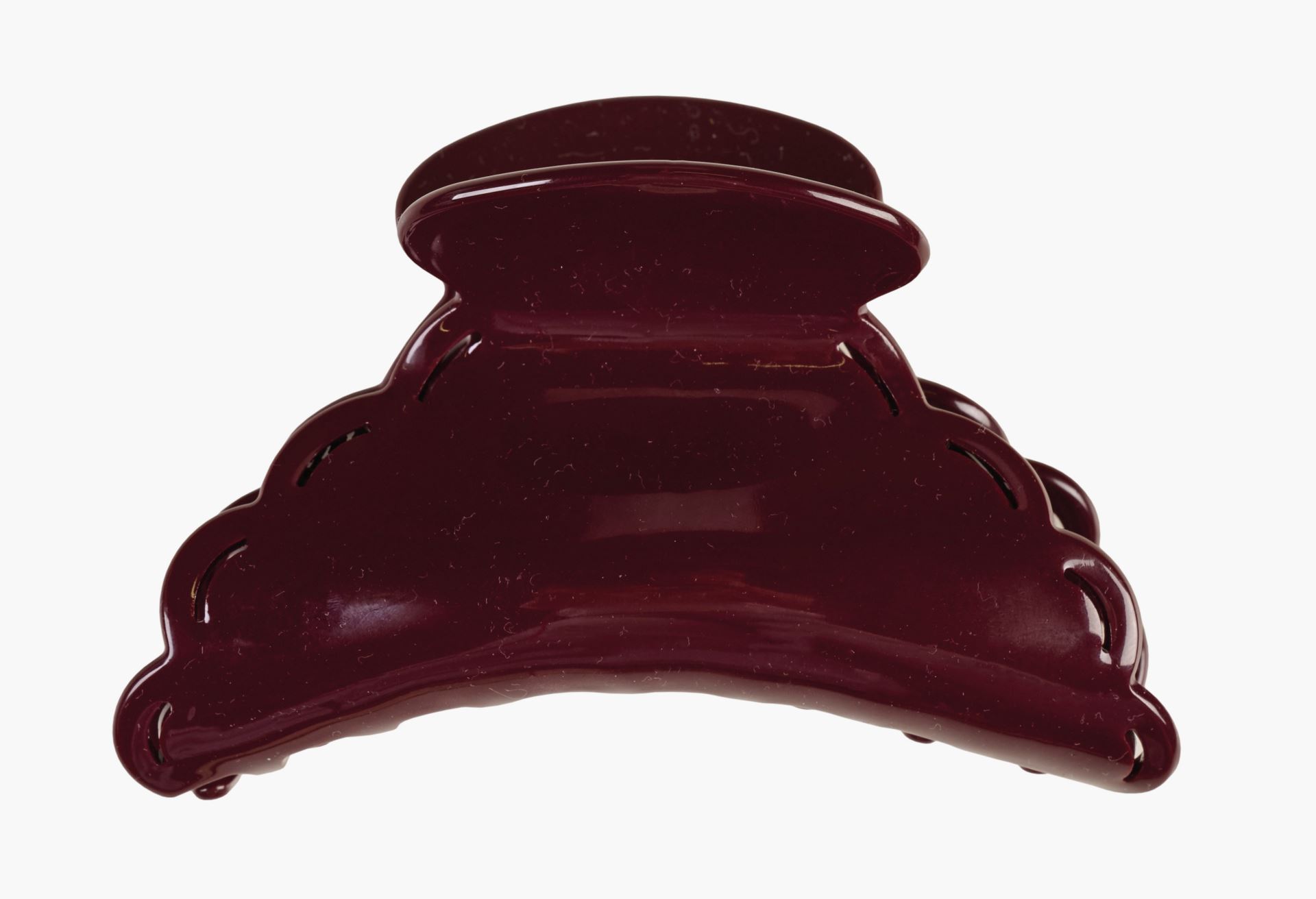 Juukseklamber tumepunane - 11x5x5,5 cm tumepunane - 1