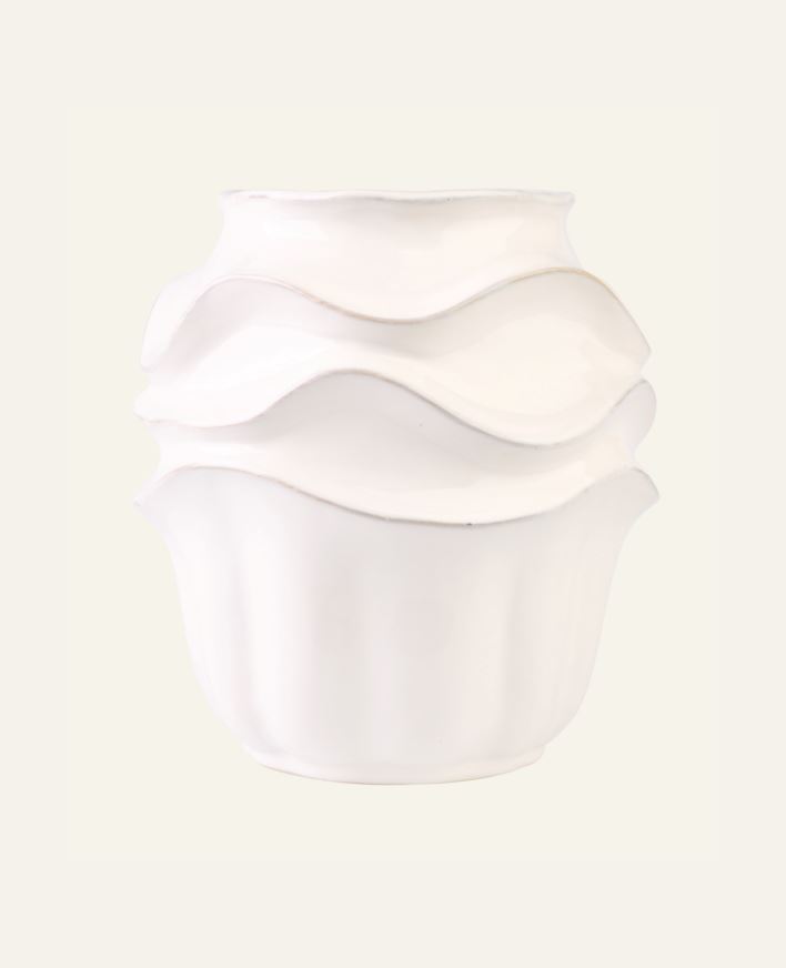 Vaas loodusvalge - 20,5x20,5x21,5 cm loodusvalge - 1