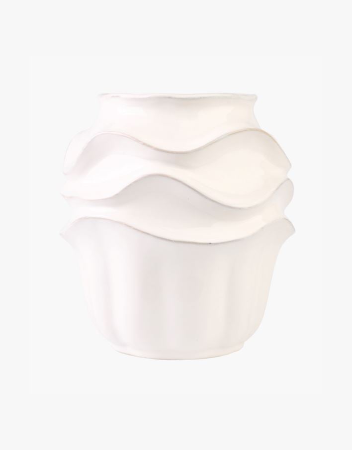 Vaas loodusvalge - 20,5x20,5x21,5 cm loodusvalge - 1