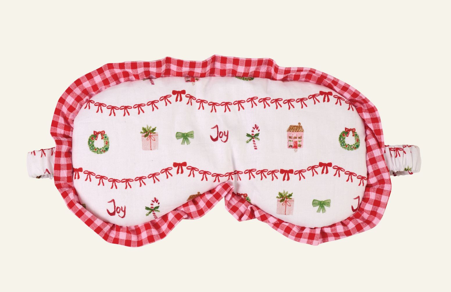 Unemask mitmevärviline/punane - 9x20 cm mitmevärviline/punane - 1