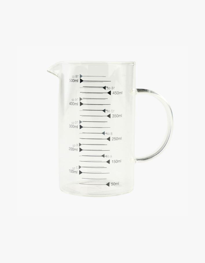 Mõõtetops läbipaistev - 500 ml läbipaistev - 1