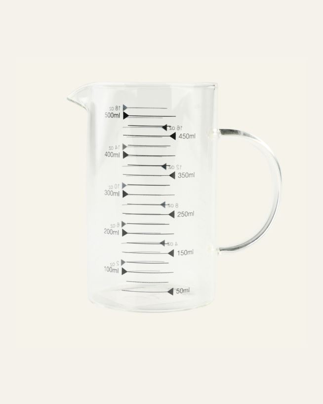 Mõõtetops läbipaistev - 500 ml läbipaistev - 1