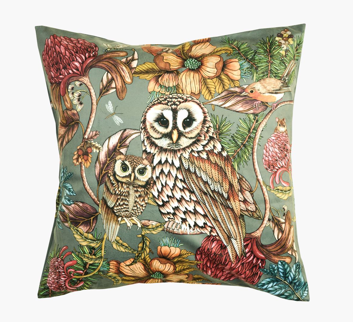 Dekoratiivpadi mitmevärviline/roheline - 50x50 cm mitmevärviline/roheline - 1