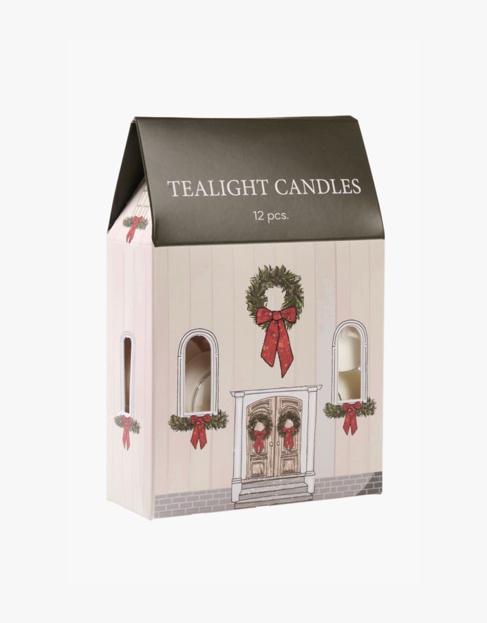 Teevalgustid 12 tk valge - ø4cm valge - 1